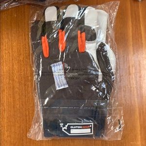 Goatskin palm work gloves XL
